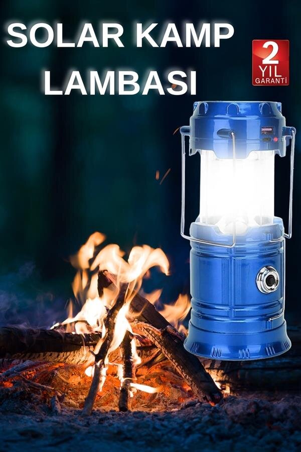 Kamp Lambası El Feneri Askılı Büyük Boy USB Şarjlı Işıldak 2 Kamp Lambası El Feneri Askılı Büyük Boy USB Şarjlı Işıldak - Görsel 2