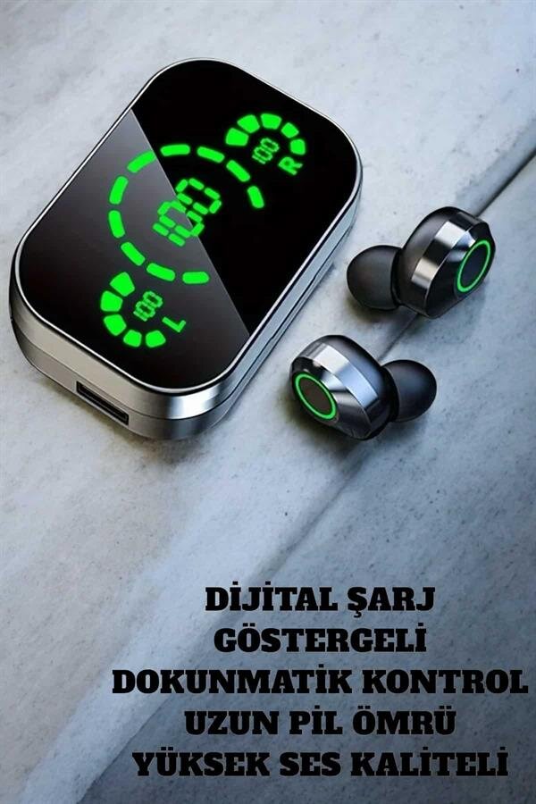 Bluetooth Kulaklık Mikrofonlu Dokunmatik Kontrol ANC Özelliği 1 Bluetooth Kulaklık Mikrofonlu Dokunmatik Kontrol ANC Özelliği