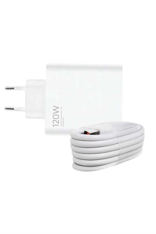 120 Watt Turbo Hızlı Şarj Aleti Seti Hızlı Şarj Adaptörü Beyaz 4 120 Watt Turbo Hızlı Şarj Aleti Seti Hızlı Şarj Adaptörü Beyaz - Görsel 4