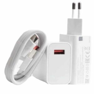 Beyaz Ultra Plus Hızlı Şarj Seti Şarj Adaptörü ve Kablosu 67W