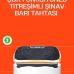 Vücut Şekillendirmeye Yardımcı Titreşimli Spor Platformu
