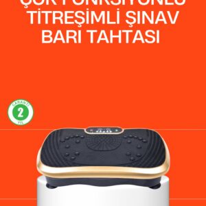 Vücut Şekillendirmeye Yardımcı Titreşimli Spor Platformu