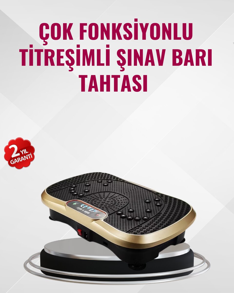 Ev Tipi Titreşimli Spor Aleti Yağ Yakım Destekli Tasarım 1 Ev Tipi Titreşimli Spor Aleti Yağ Yakım Destekli Tasarım