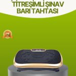 Titreşimli Egzersiz Platformu Evde Fitness ve Kas Güçlendirme