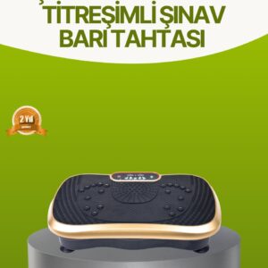 Titreşimli Egzersiz Platformu Evde Fitness ve Kas Güçlendirme