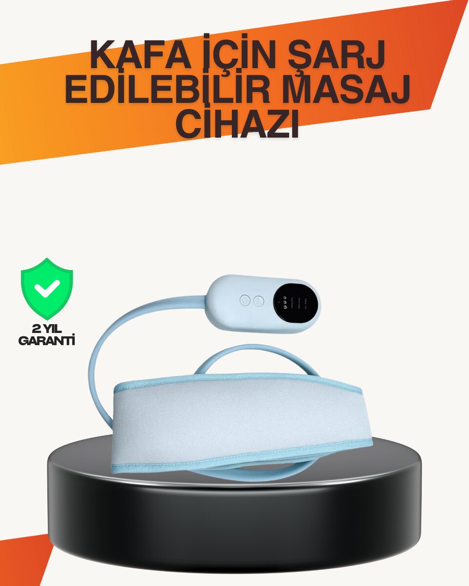 Evde Spa Etkisi Sunan Isıtmalı Baş Masaj Cihazı 1 Evde Spa Etkisi Sunan Isıtmalı Baş Masaj Cihazı