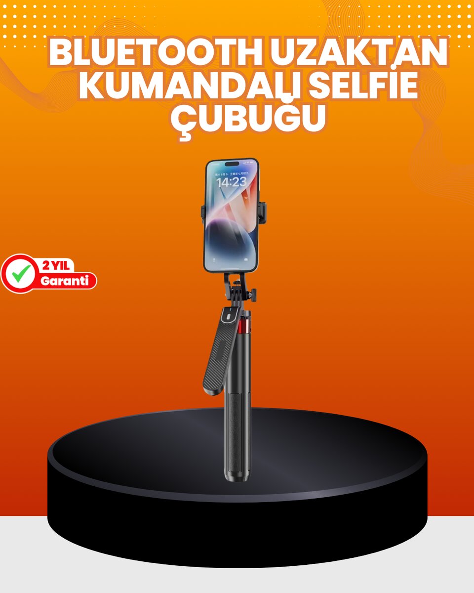 Ayarlanabilir Telefon Tripodu Selfie Stick Çok Açılı Çekim 1 Ayarlanabilir Telefon Tripodu Selfie Stick Çok Açılı Çekim