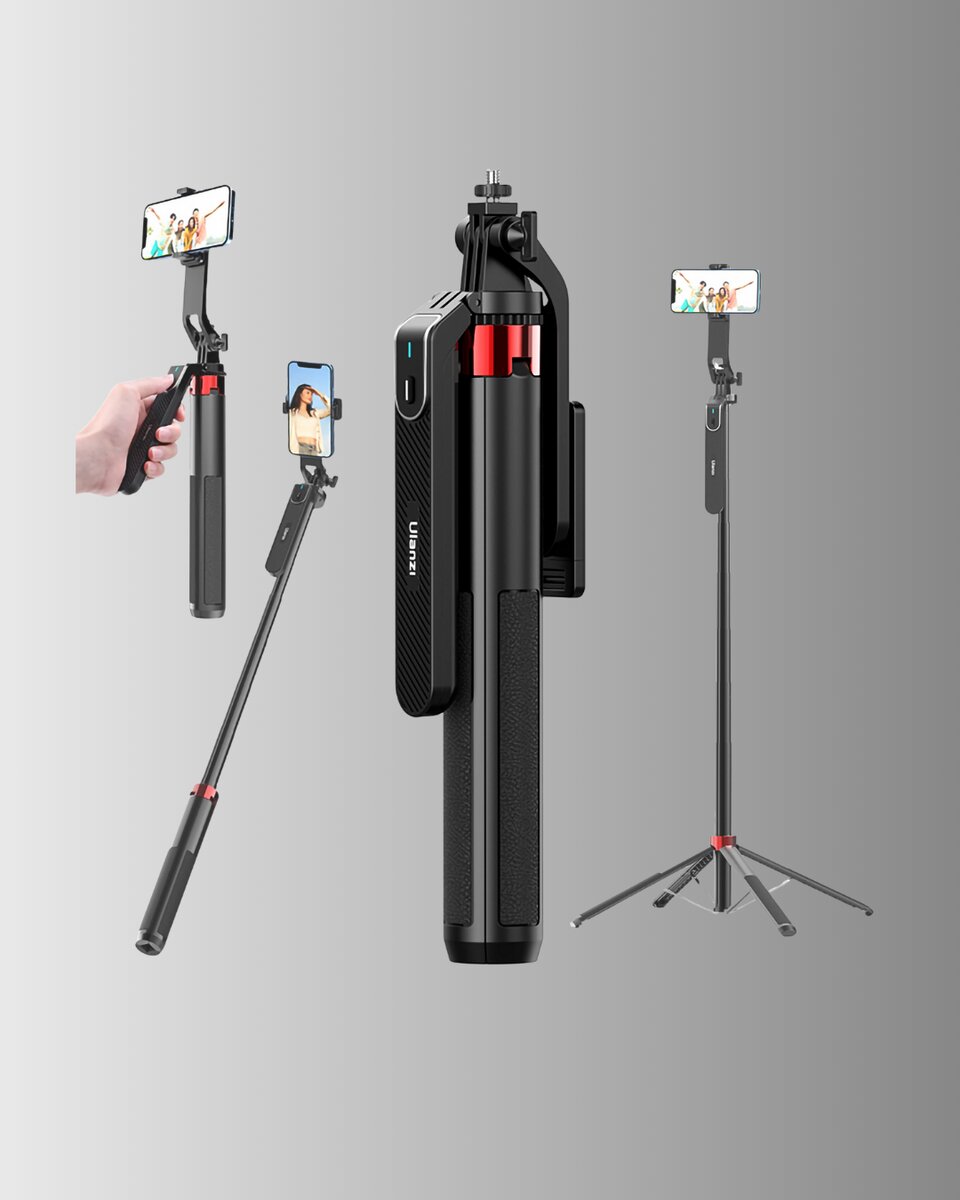 Ayarlanabilir Telefon Tripodu Selfie Stick Çok Açılı Çekim 3 Ayarlanabilir Telefon Tripodu Selfie Stick Çok Açılı Çekim - Görsel 3