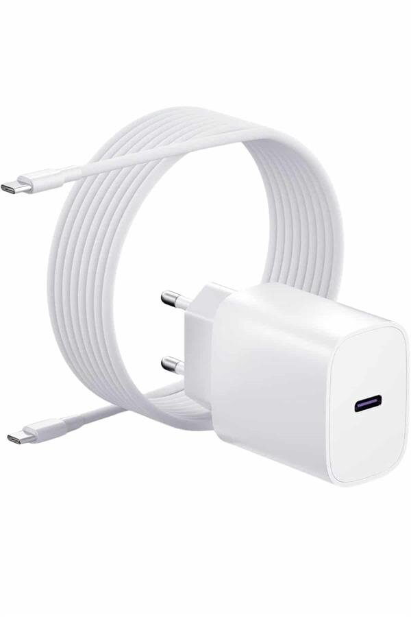 Hızlı Şarj Güç Adaptörü Şarj Aleti İOS Uyumlu 15/Pro/Pro Max 3 Hızlı Şarj Güç Adaptörü Şarj Aleti İOS Uyumlu 15/Pro/Pro Max - Görsel 3