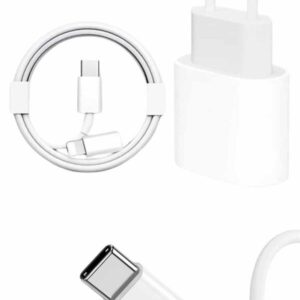 15/Pro/Pro Max 25W İOS Uyumlu Hızlı Şarj Aleti Adaptörlü Beyaz