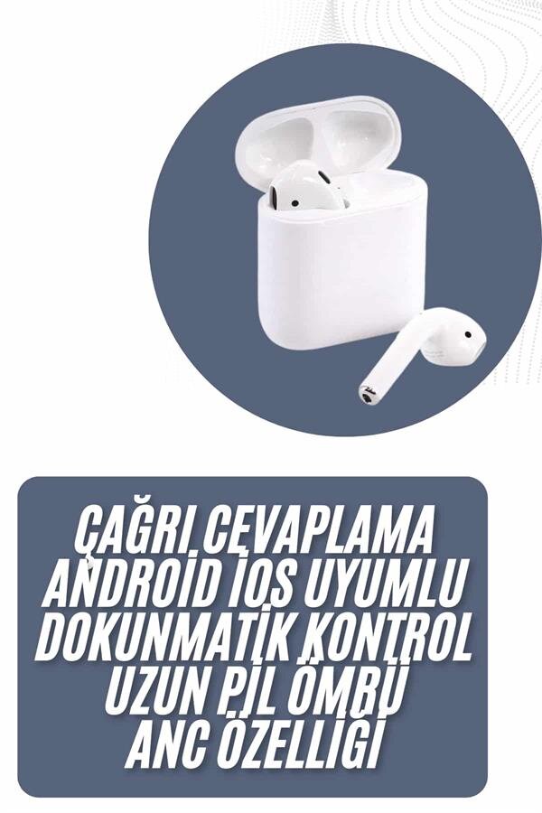 2025 Model Çağrı Cevaplayabilen Bluetooth Kulaklık Beyaz Dokunmatik Kontrol 1 2025 Model Çağrı Cevaplayabilen Bluetooth Kulaklık Beyaz Dokunmatik Kontrol