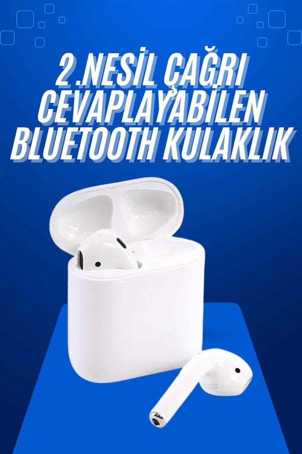2025 Model Çağrı Cevaplayabilen Bluetooth Kulaklık Beyaz Dokunmatik Kontrol 2 2025 Model Çağrı Cevaplayabilen Bluetooth Kulaklık Beyaz Dokunmatik Kontrol - Görsel 2