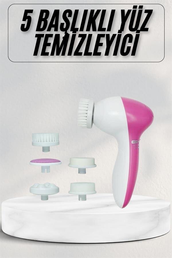 Cilt Temizleme ve Masaj Aleti 5 Başlıklı Akne ve Sivilce Önleyici 2 Cilt Temizleme ve Masaj Aleti 5 Başlıklı Akne ve Sivilce Önleyici - Görsel 2