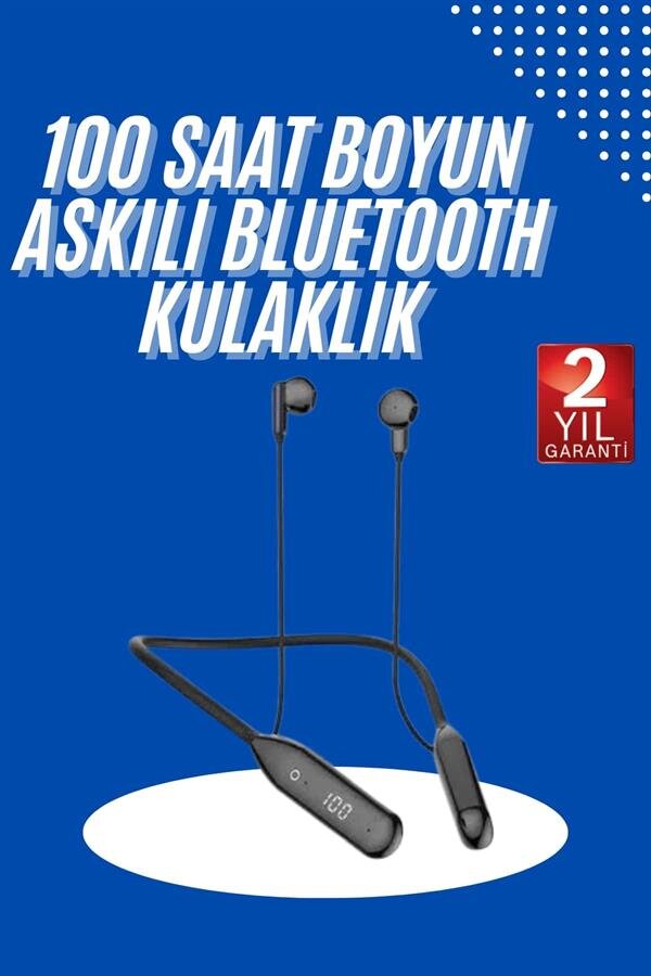 60 Saat Uyumlu Bluetooth Kulaklık Kablolu ANC Özellikli Kulaklık 2 60 Saat Uyumlu Bluetooth Kulaklık Kablolu ANC Özellikli Kulaklık - Görsel 2