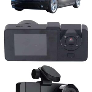 Gece Görüşlü DVR 3 Lensli Araç İçi Sürüş Kamerası Video Kaydedici