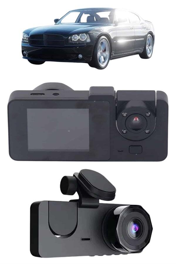 Gece Görüşlü DVR 3 Lensli Araç İçi Sürüş Kamerası Video Kaydedici 1 Gece Görüşlü DVR 3 Lensli Araç İçi Sürüş Kamerası Video Kaydedici