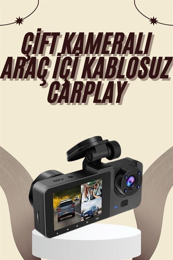 Gece Görüşlü DVR 3 Lensli Araç İçi Sürüş Kamerası Video Kaydedici 2 Gece Görüşlü DVR 3 Lensli Araç İçi Sürüş Kamerası Video Kaydedici - Görsel 2