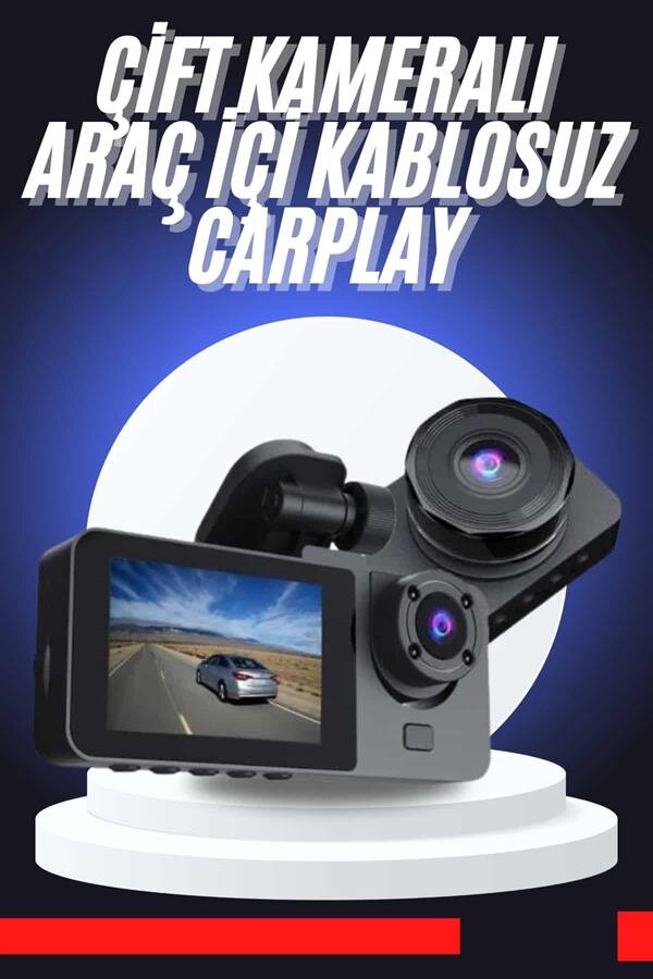 CarPlay Fotoğraf ve Video Kaydedici Araç İçi Kamera Ekranlı 2 CarPlay Fotoğraf ve Video Kaydedici Araç İçi Kamera Ekranlı - Görsel 2