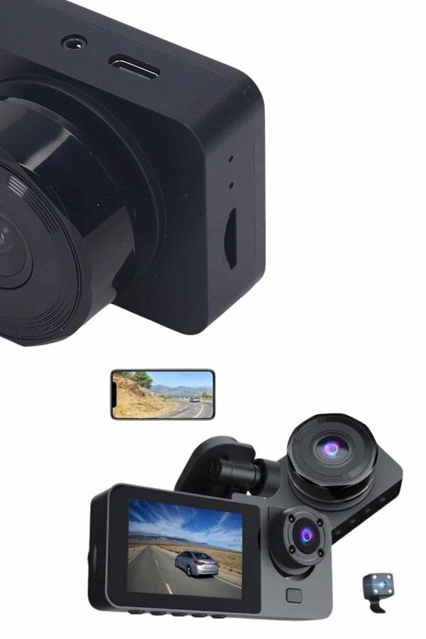 DVR Araç İçi Kamera Hareket Algılayabilen 1080P CarPlay Video Kaydedici 1 DVR Araç İçi Kamera Hareket Algılayabilen 1080P CarPlay Video Kaydedici