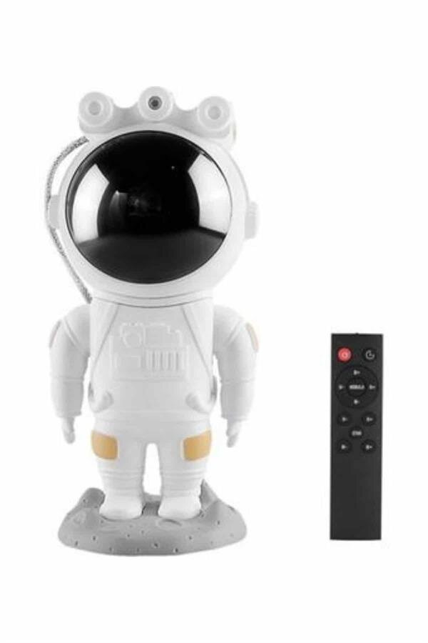 Projeksiyon Astronot Lamba Speaker Sevimli Astronot Bluetooth Hoparlör 1 Projeksiyon Astronot Lamba Speaker Sevimli Astronot Bluetooth Hoparlör