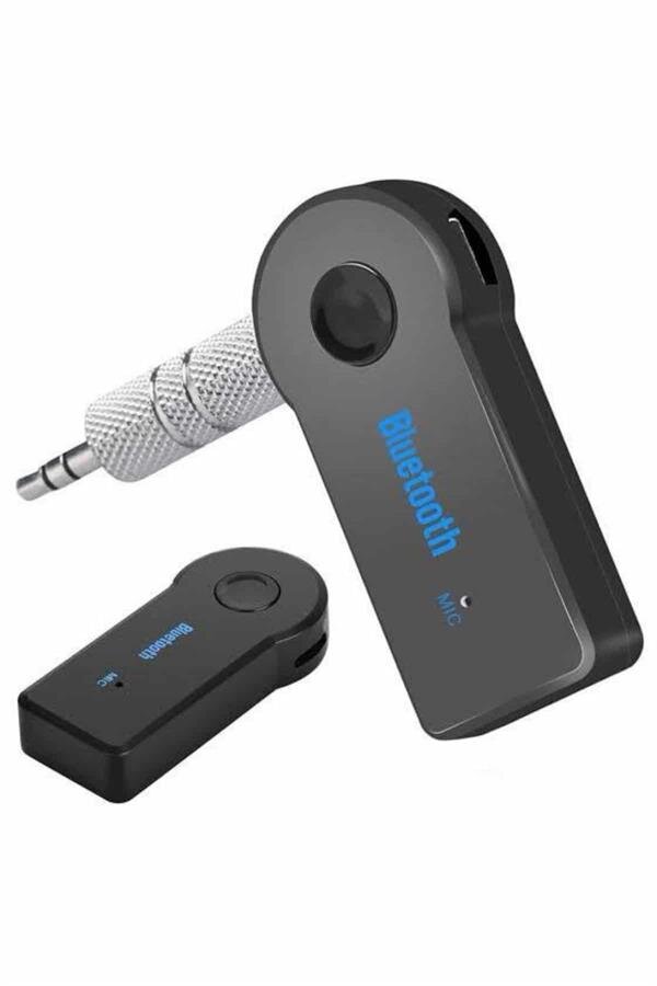 Tüm Cihazlara Uyumlu Bluetooth Aux Araç Kiti Siyah 3 Tüm Cihazlara Uyumlu Bluetooth Aux Araç Kiti Siyah - Görsel 3