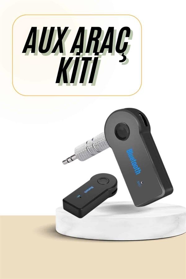 Bluetooth Araç Kiti Aux Çıkışlı Telefon Müzik Alıcı Tüm Cihazlara Uyumlu 2 Bluetooth Araç Kiti Aux Çıkışlı Telefon Müzik Alıcı Tüm Cihazlara Uyumlu - Görsel 2