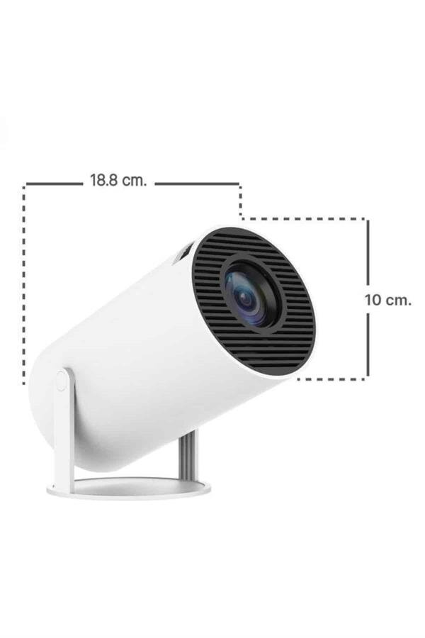 Taşınabilir Projeksiyon Ayaklı Projektör Android Uyumlu HDMI Girişli 3 Taşınabilir Projeksiyon Ayaklı Projektör Android Uyumlu HDMI Girişli - Görsel 3