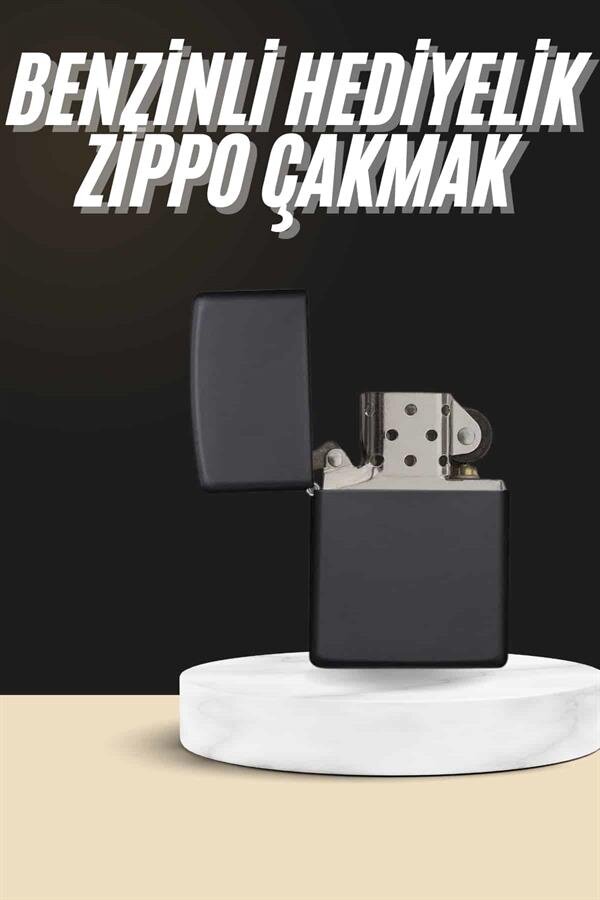 Erkeklere Özel Hediyelik Eşya Metalik Benzinli Çakmak Doldurulabilir 2 Erkeklere Özel Hediyelik Eşya Metalik Benzinli Çakmak Doldurulabilir - Görsel 2