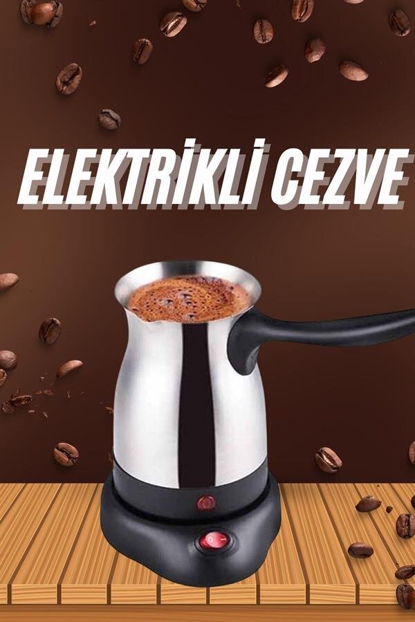 Elektrikli Türk Kahvesi Makinesi Elektrikli Cevze Telveli 2 Elektrikli Türk Kahvesi Makinesi Elektrikli Cevze Telveli - Görsel 2