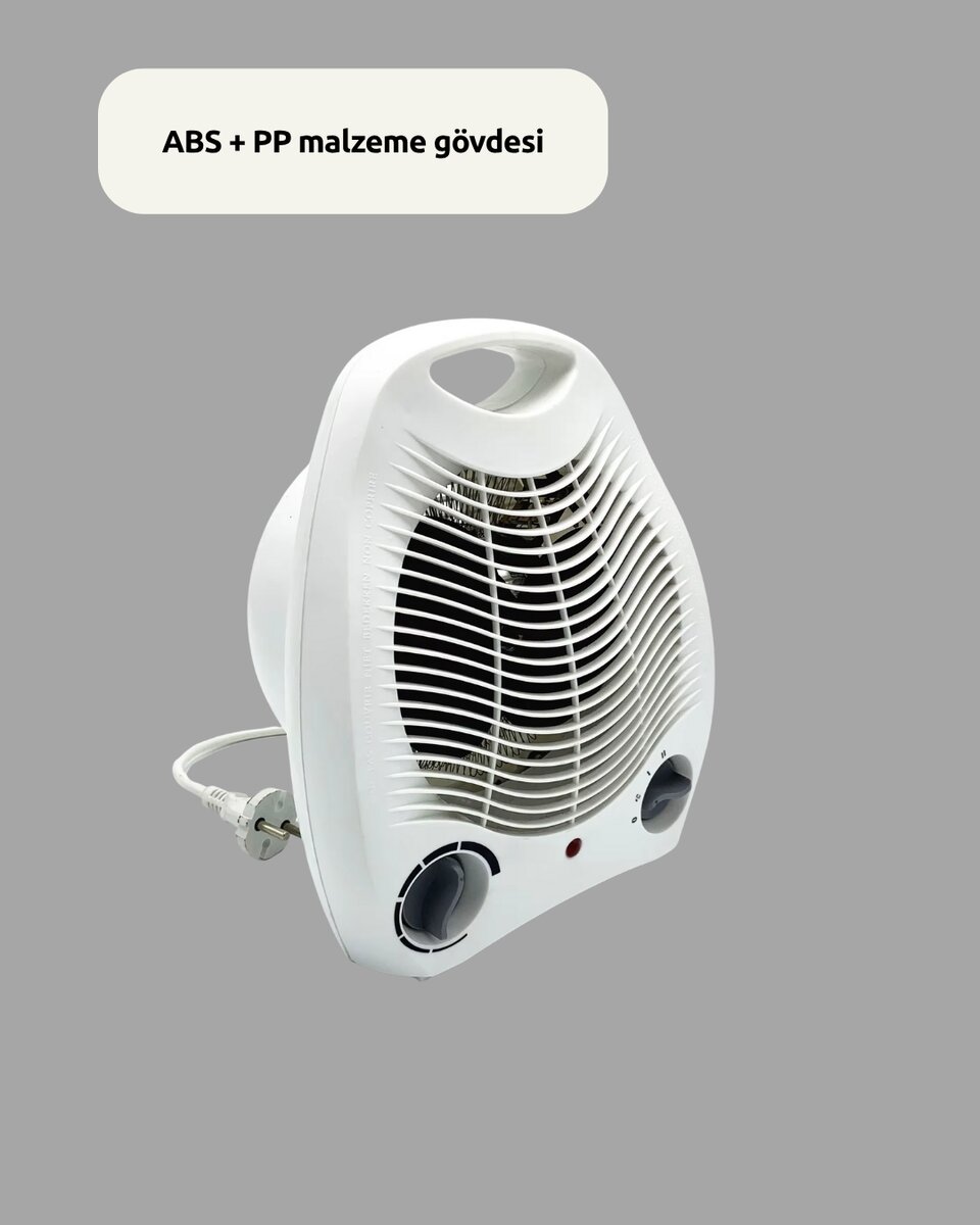 Mini Elektrikli Isıtıcı – Taşınabilir Fanlı Isıtma Sistemi 3 Mini Elektrikli Isıtıcı – Taşınabilir Fanlı Isıtma Sistemi - Görsel 3