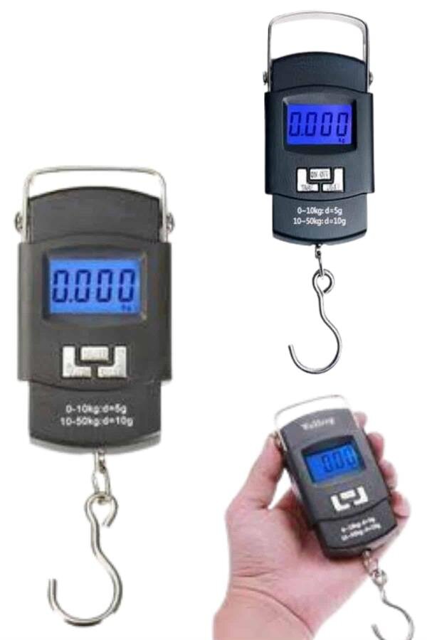 El Kantarı Dijital El Terazisi 50 Kg Kapasiteli LCD Ekranlı 3 El Kantarı Dijital El Terazisi 50 Kg Kapasiteli LCD Ekranlı - Görsel 3