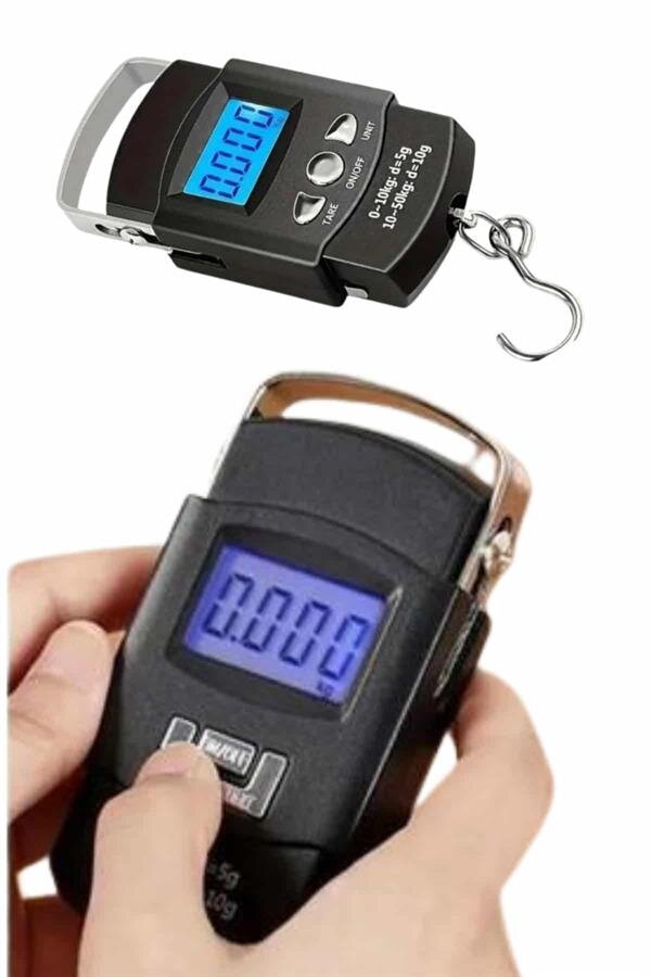 El Kantarı Dijital El Terazisi 50 Kg Kapasiteli LCD Ekranlı 4 El Kantarı Dijital El Terazisi 50 Kg Kapasiteli LCD Ekranlı - Görsel 4