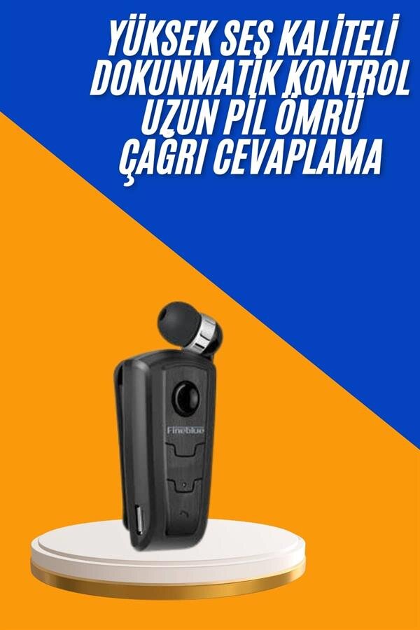 Mikrofonlu Makaralı Bluetooth Kulakiçi Kulaklık Android ve İOS Uyumlu 2 Mikrofonlu Makaralı Bluetooth Kulakiçi Kulaklık Android ve İOS Uyumlu - Görsel 2