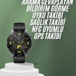 Akıllı Saat 5.0 Bluetooth Bağlantılı Sağlık ve Uyku Takibi Sosyal Medya Girişli