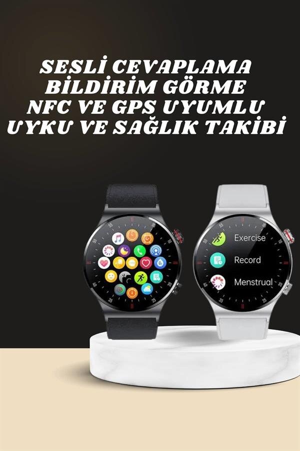 Akıllı Saat Çoklu Kordon Seçeneği Amoled Ekran Çok Fonksiyonlu Bluetooth Bağlantılı 1 Akıllı Saat Çoklu Kordon Seçeneği Amoled Ekran Çok Fonksiyonlu Bluetooth Bağlantılı