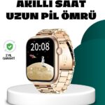 Bluetooth Arama Özellikli Akıllı Saat Uzun Pil Ömürlü