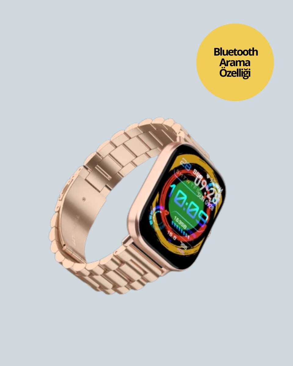AMOLED Ekranlı Türkçe Menülü Akıllı Saat Bluetooth Görüşmeli 4 AMOLED Ekranlı Türkçe Menülü Akıllı Saat Bluetooth Görüşmeli - Görsel 4