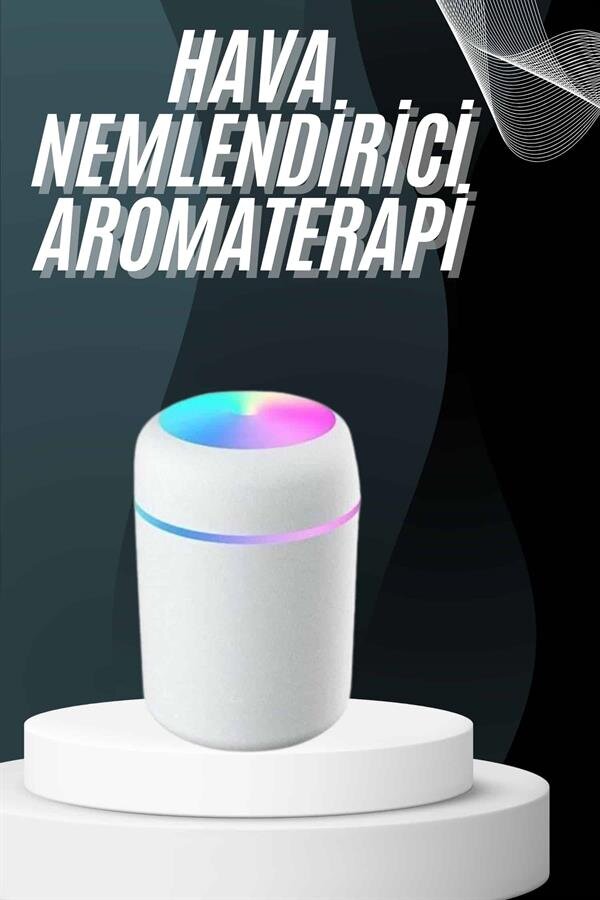 Hava Nemlendirici Buhar Makinesi Led Işıklı USB Dekoratif Nemlendirici 2 Hava Nemlendirici Buhar Makinesi Led Işıklı USB Dekoratif Nemlendirici - Görsel 2