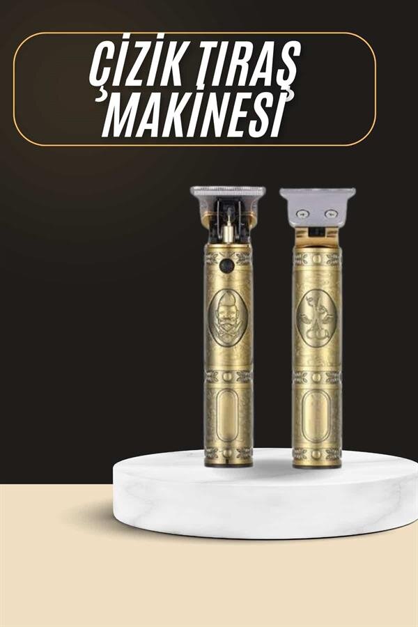 Tıraş Makinesi Şarjlı Çizik Tıraş Paslanmaz Çelik Bıçaklı 4 Taraklı 2 Tıraş Makinesi Şarjlı Çizik Tıraş Paslanmaz Çelik Bıçaklı 4 Taraklı - Görsel 2