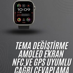 Akıllı saat 2.02 inch Nabız Ölçer Arama Konuşma Müzik Dinleme