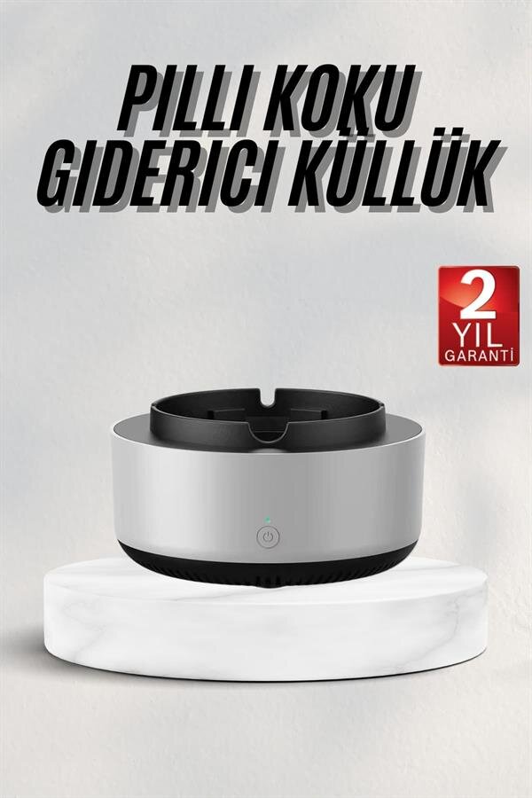 Akıllı Kokusuz Küllük Dumanı İçine Çeken Kül Tablası Hava Temizleyici 2 Akıllı Kokusuz Küllük Dumanı İçine Çeken Kül Tablası Hava Temizleyici - Görsel 2