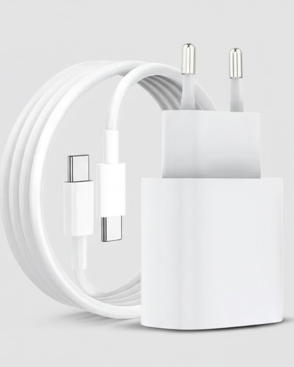 35W Güçlü USB-C Şarj Aleti Type-C Kablo Dahil 1 35W Güçlü USB-C Şarj Aleti Type-C Kablo Dahil