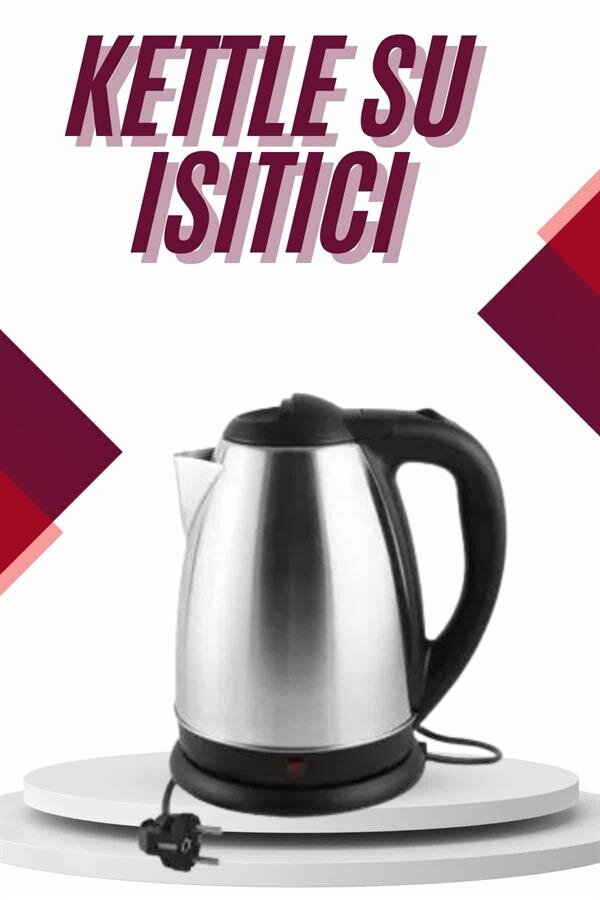 Çelik Su Isıtıcı Kettle Dayanıklı Paslanmaz Çelik Uzun Ömürlü 2 Çelik Su Isıtıcı Kettle Dayanıklı Paslanmaz Çelik Uzun Ömürlü - Görsel 2