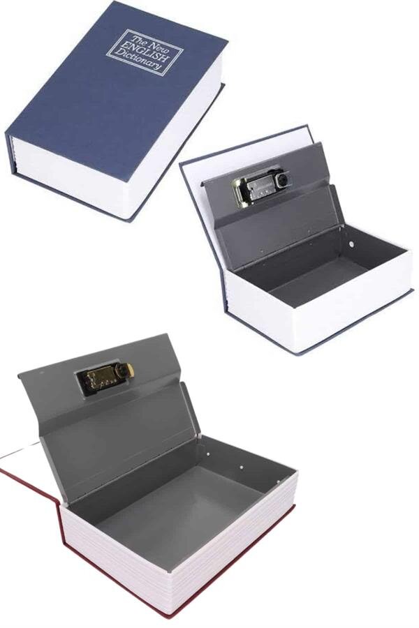 Kilitli Gizli Kasa Sözlük Kumbara Kitap Sözlük Görünümlü 18cm 1 Kilitli Gizli Kasa Sözlük Kumbara Kitap Sözlük Görünümlü 18cm
