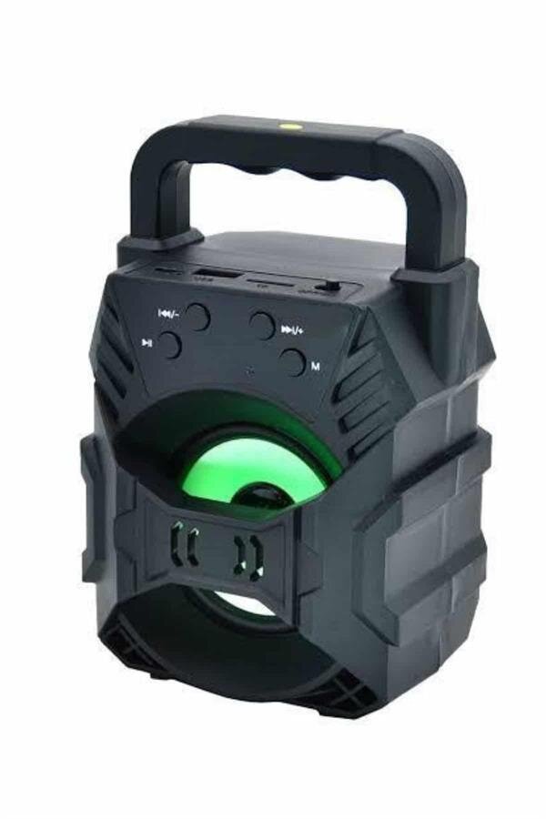 Işıklı Bluetooth Hoparlör Ses Bombası Taşınabilir Yüksek Ses Kaliteli Radyo Özelliği 3 Işıklı Bluetooth Hoparlör Ses Bombası Taşınabilir Yüksek Ses Kaliteli Radyo Özelliği - Görsel 3