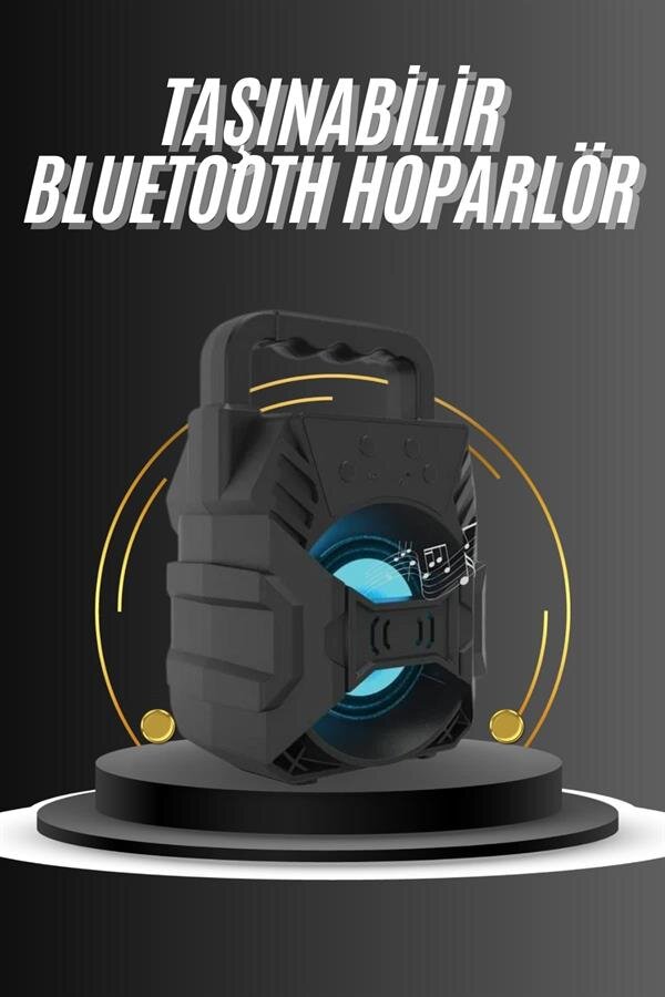 Kablosuz Bluetooth Hoparlör Ses Bombası RGB Işıklı Taşınabilir Yüksek Ses Kaliteli 2 Kablosuz Bluetooth Hoparlör Ses Bombası RGB Işıklı Taşınabilir Yüksek Ses Kaliteli - Görsel 2