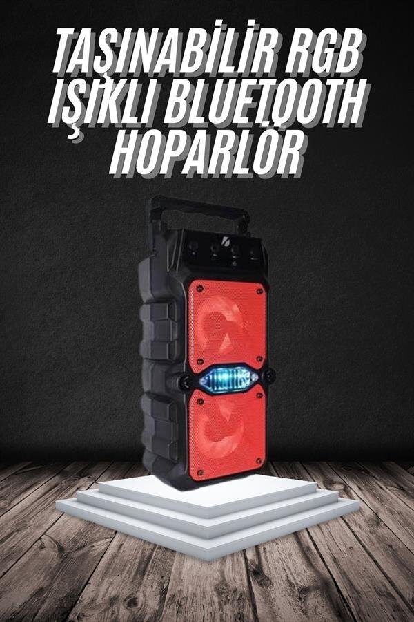 Bluetooth Hoparlör Çift Mikrofonlu Güçlü Ses Kaliteli Kesintisiz Kablosuz 2 Bluetooth Hoparlör Çift Mikrofonlu Güçlü Ses Kaliteli Kesintisiz Kablosuz - Görsel 2