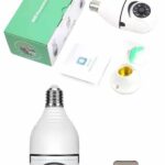 Güvenlik Kamerası Wi-Fi Özellikli 360 Derece Full Hd 1080p Ampül Kamera