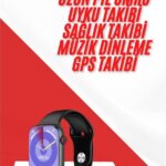 Yeni Nesil Akıllı Saat Ve Kulaklık Seti Gümüş Kasa Zarif Tasarım Çok Fonksiyonlu