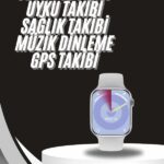 Akıllı Saat Gümüş Kasa Bluetooth Kulaklık Hediyeli Çok Fonksiyonlu İkili Set